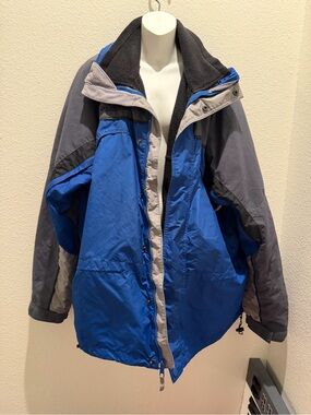 Columbia Blue and Gray Men’s Jacket